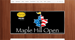 Desktop Screenshot of maplehillopen.com